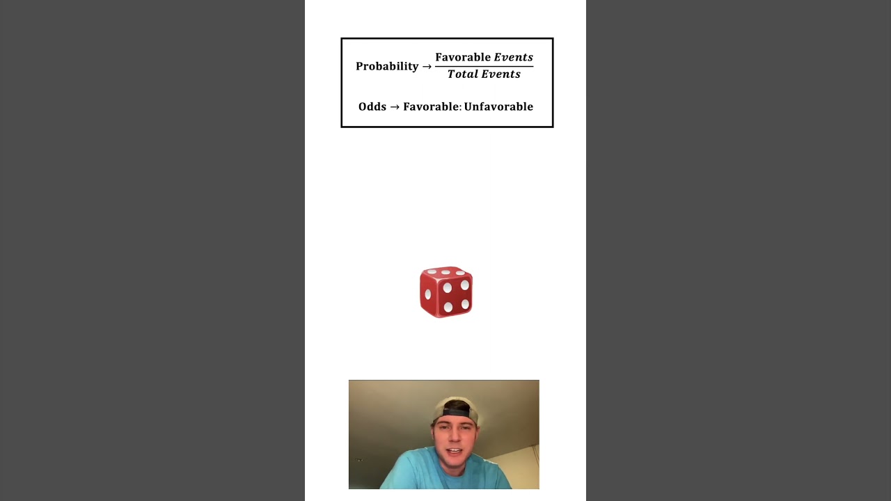 The difference between Odds and Probability