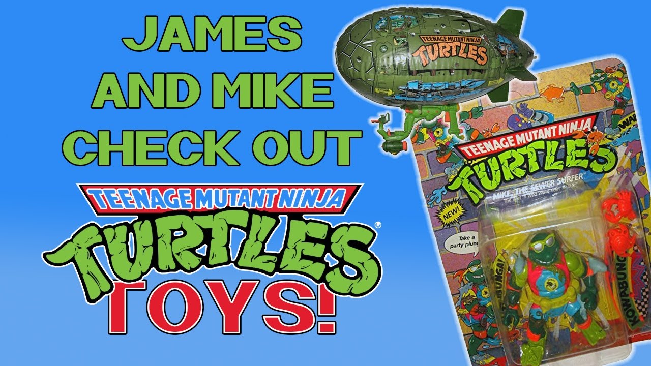 James Rolfe and Mike Matei look at TMNT Toys
