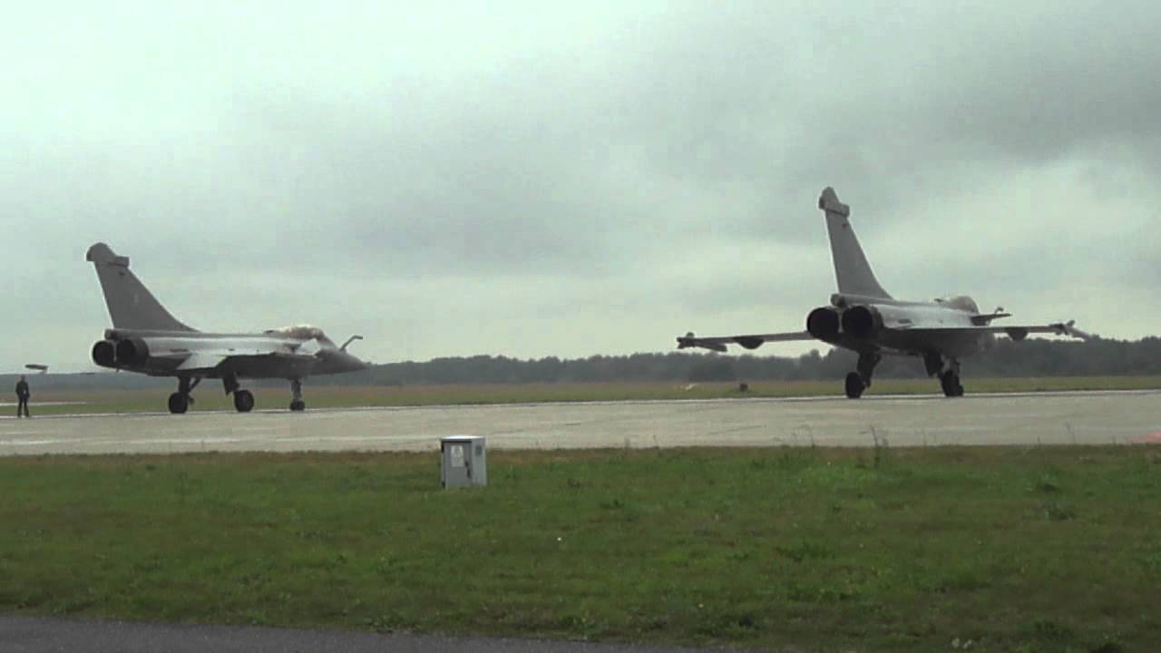 2x Dassault Rafale C French Air Force (Arm&eacute;e de l'Air) in EPKT airport
