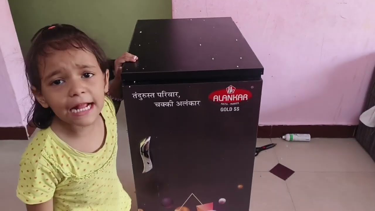 Unboxing aata chakki alankar gharelu aata chakki how to use domestic flour mill