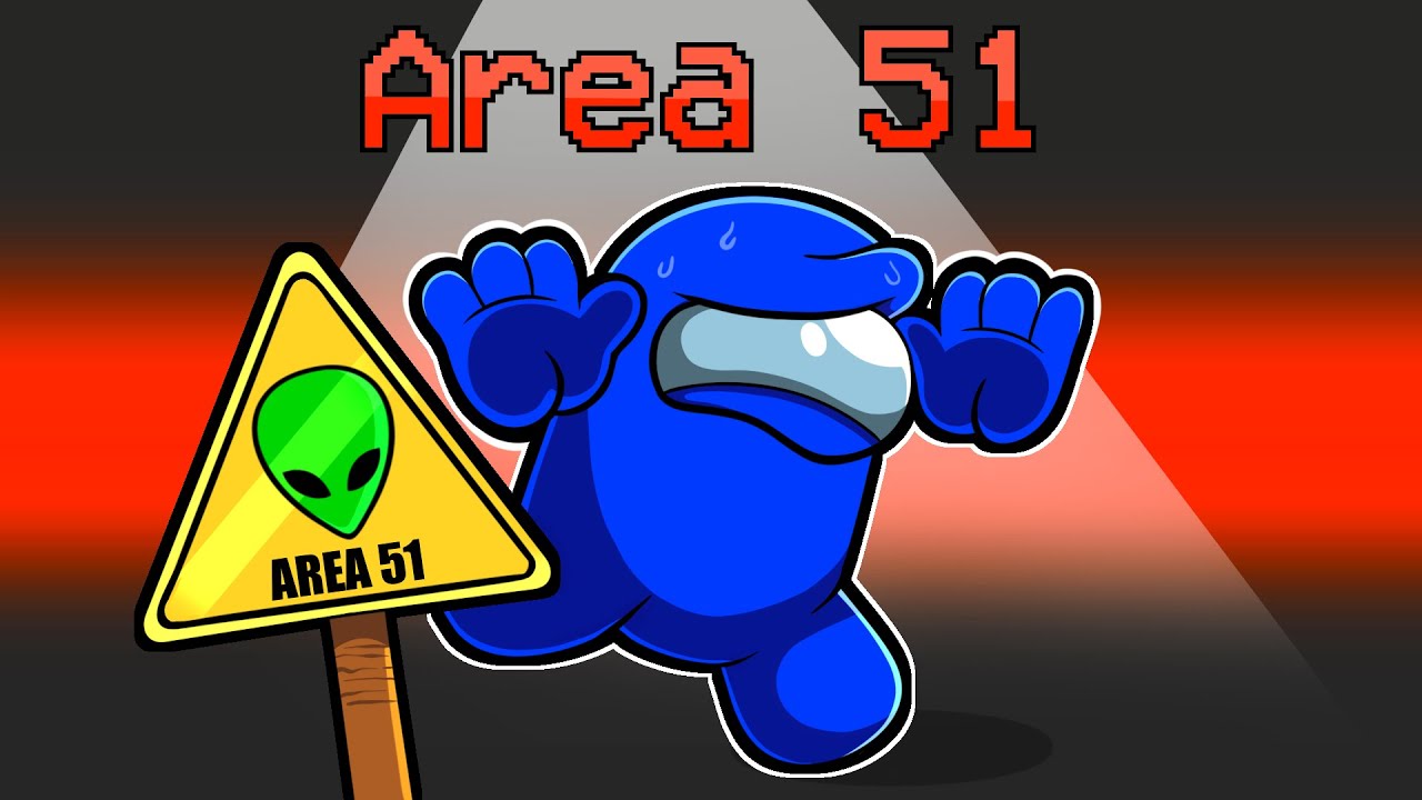 Escaping Area 51 in Among Us