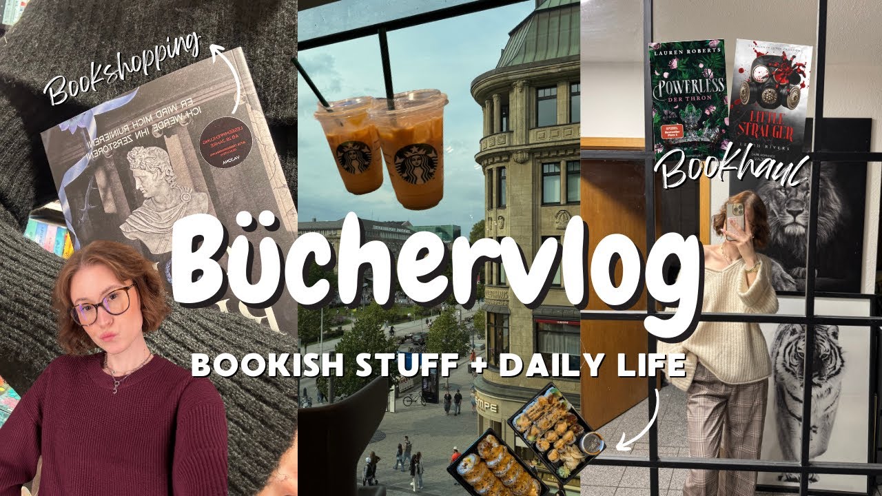 Büchervlog  🎀 | Bücher shoppen, Bookhaul, Schlechtestes Buch überhaupt?, Journal Haus,....