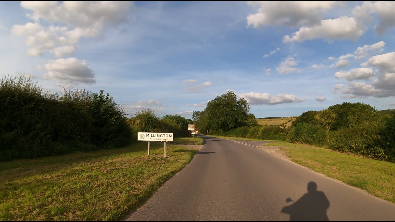 Millington, followed by a lovely scenic road.