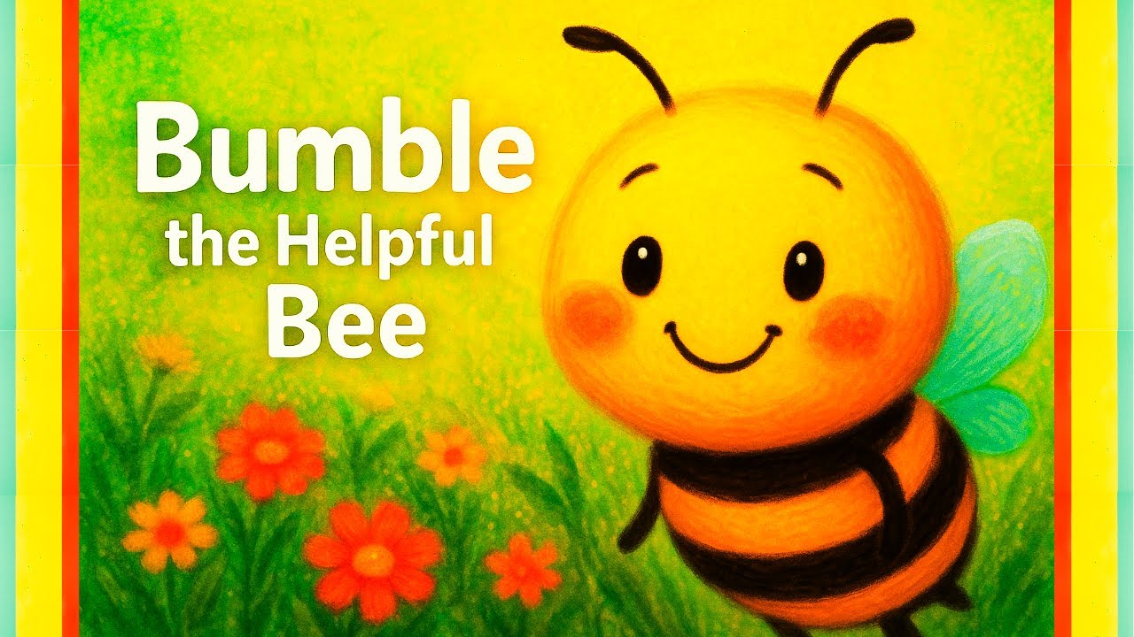 Bumble the Helpful Bee 🐝✨ | A Kindness Bedtime Story for Kids