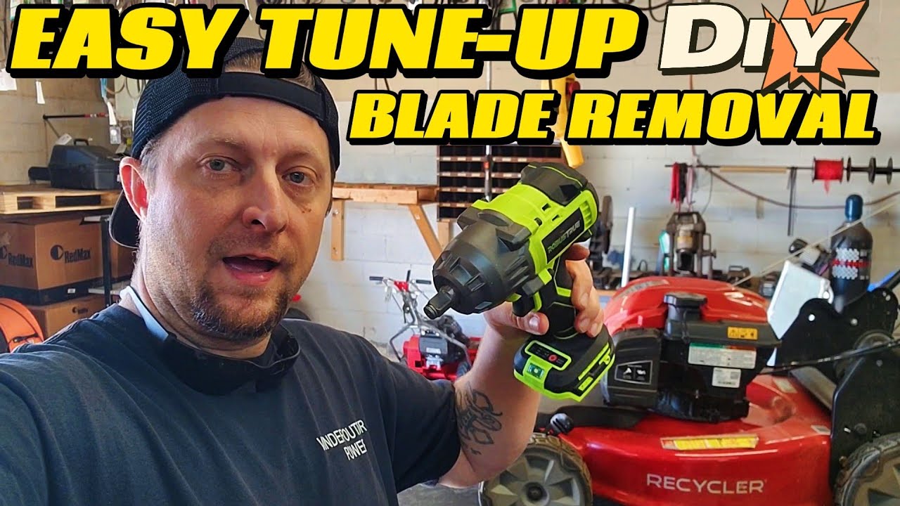 TORO Recycler Push Mower Tune Up Service.
