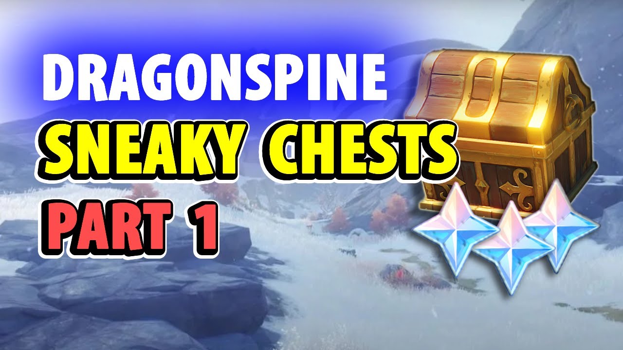 [Part 1] Did You Miss These Sneaky Chests? Dragonspine | Genshin Impact