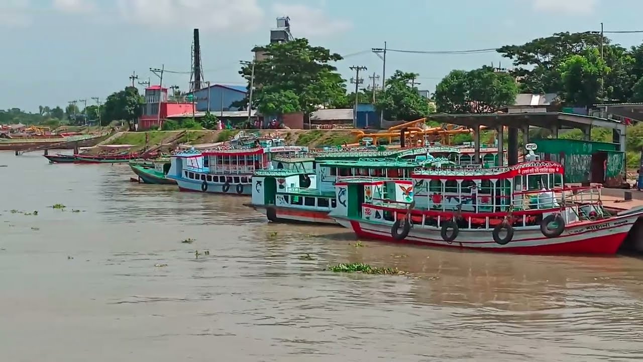 Munshiganj Launch Ghat | One day Tour to Chandpur