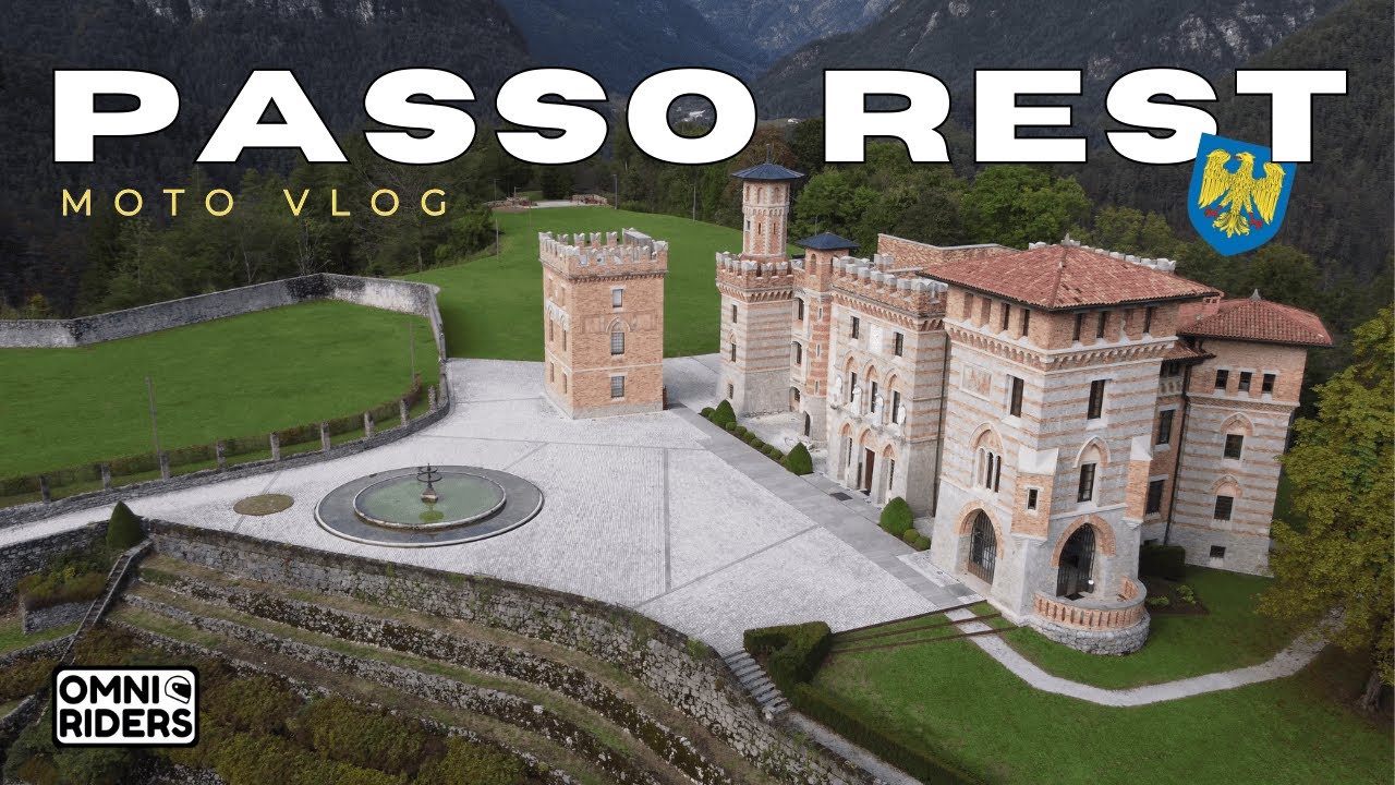 PASSO REST - 36 TORNANTI 😱​ e un CASTELLO nascosto #friuliveneziagiulia