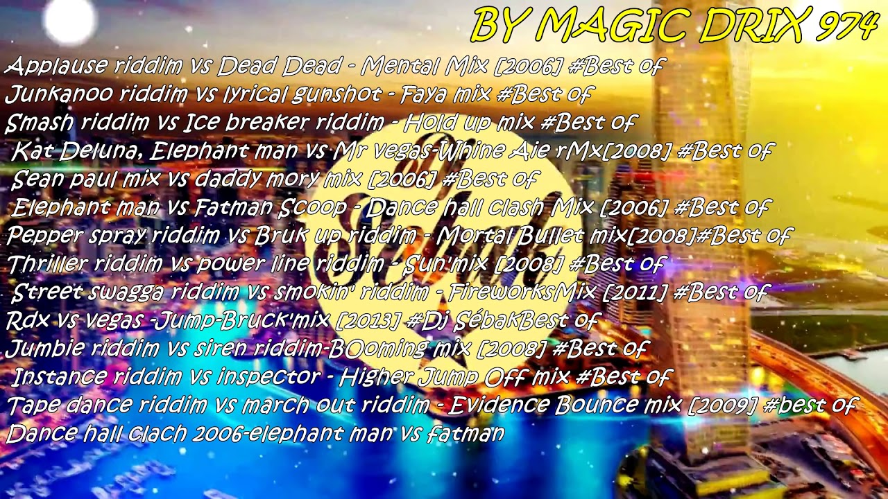 Dj S&eacute;bak Le best ouf Les Vs 1h MIX BY MAGIC DRIX 974
