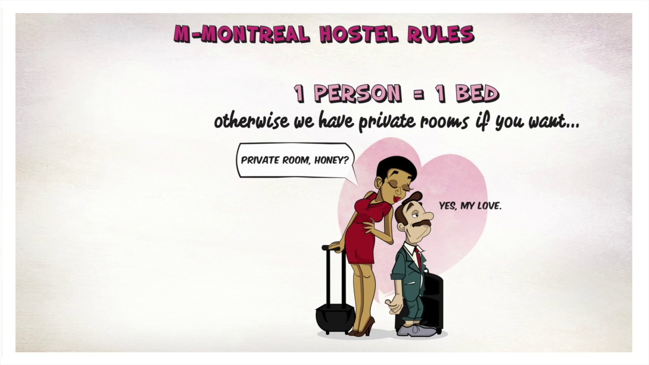 M Montreal Hostel Rules