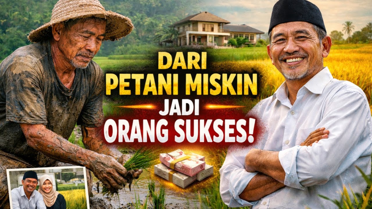 Dari Petani Sederhana Menjadi Orang Sukses | Kisah Perjuangan yang Menginspirasi