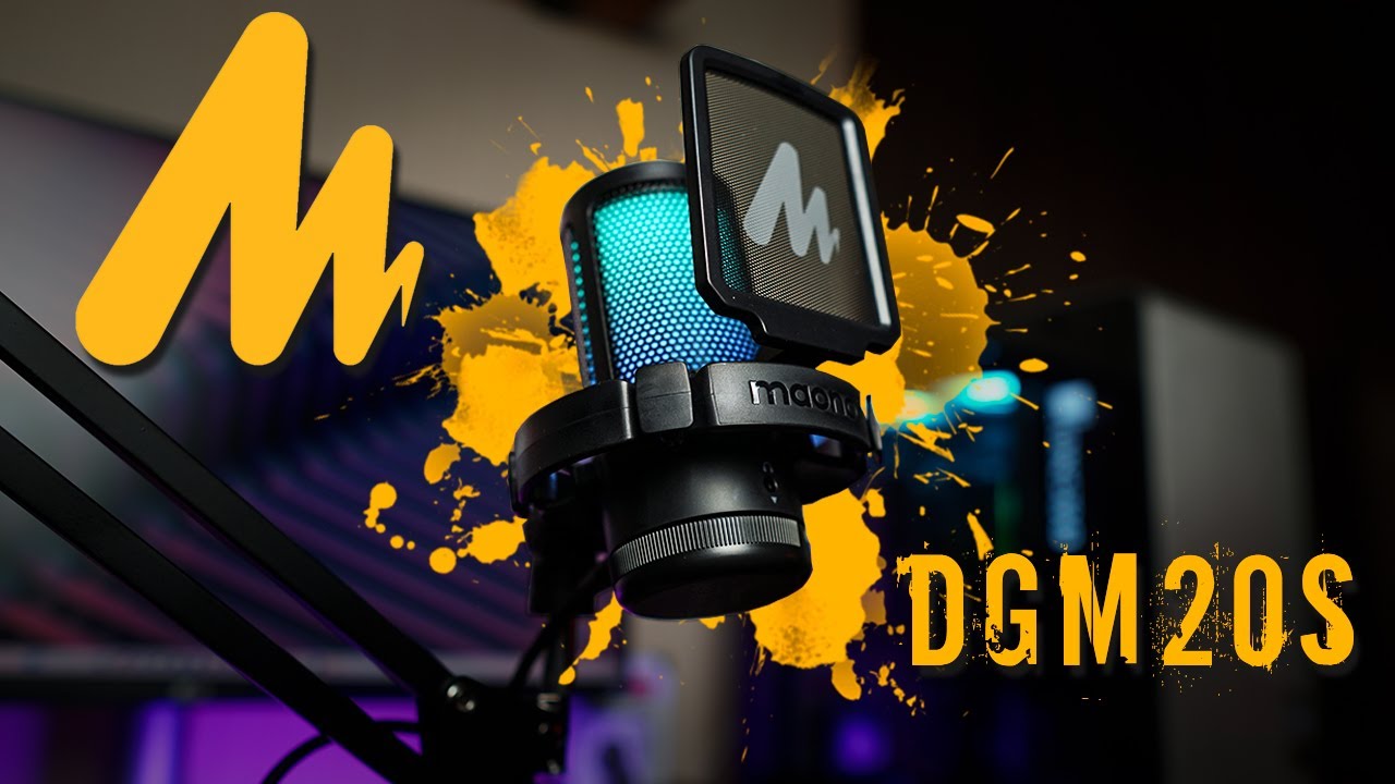 Недорогой микрофон с шумоподавлением для стрима и подкастов - Обзор Maono DGM20S Gamerwave