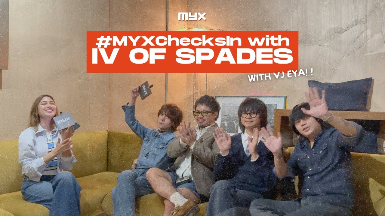 IV of Spades plays the telepathy challenge with VJ Eya | #MYXChecksIn