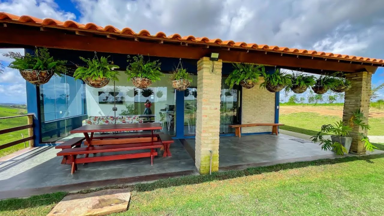 87 CASAS DE CHÁCARAS COM VARANDAS BONITAS | Ideias para Construir