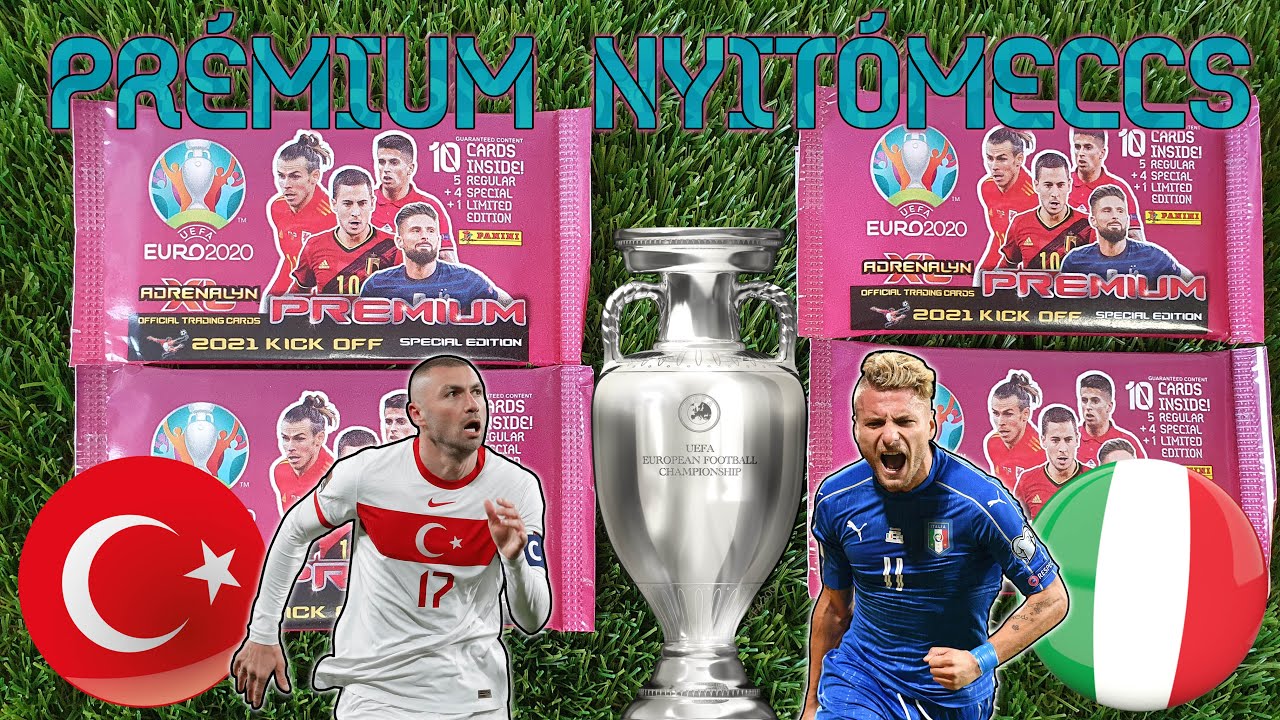 Panini Adrenalyn XL UEFA Euro 2020  - 2021 Kick Off EB Nyitómeccs | Törökország - Olaszország