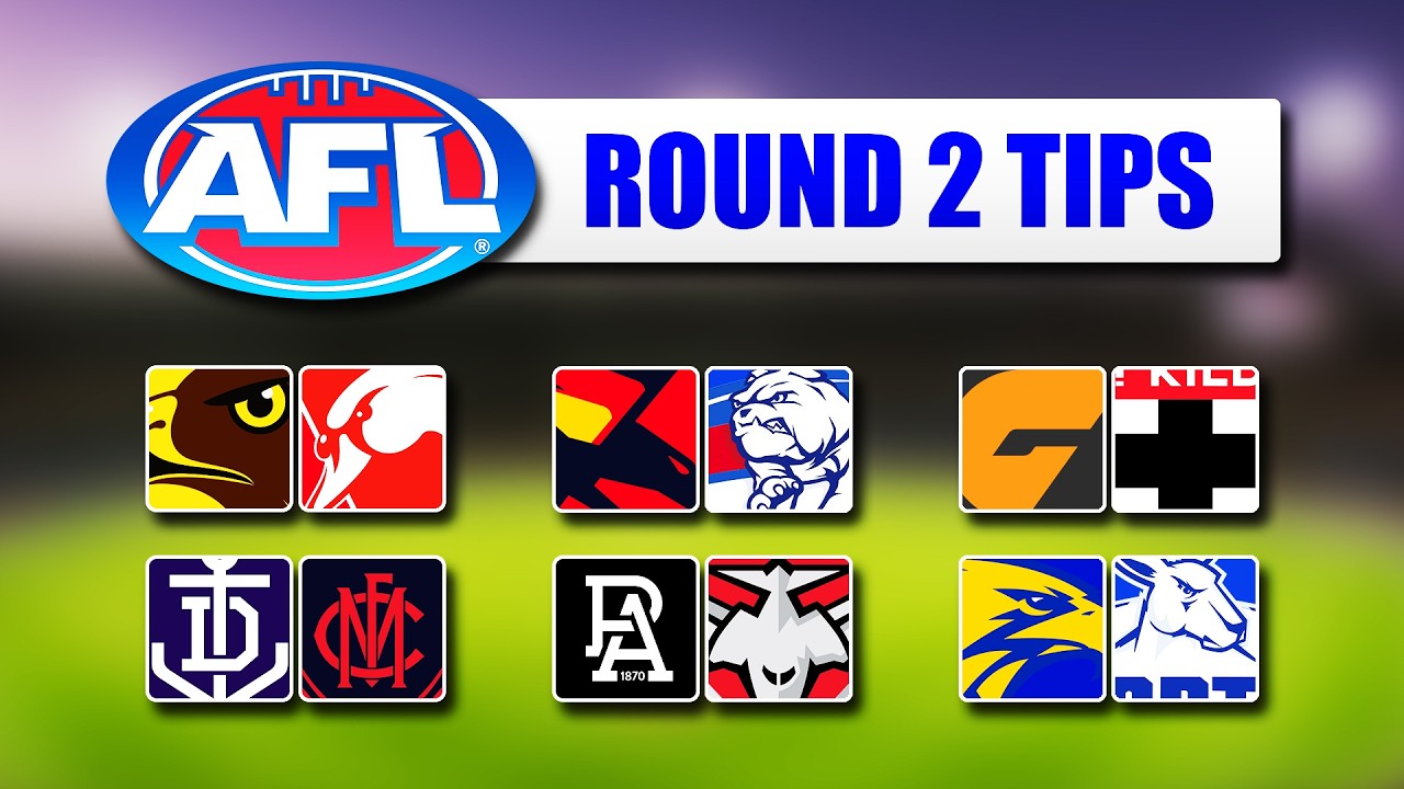 AFL ROUND 2 TIPS + PREDICTIONS
