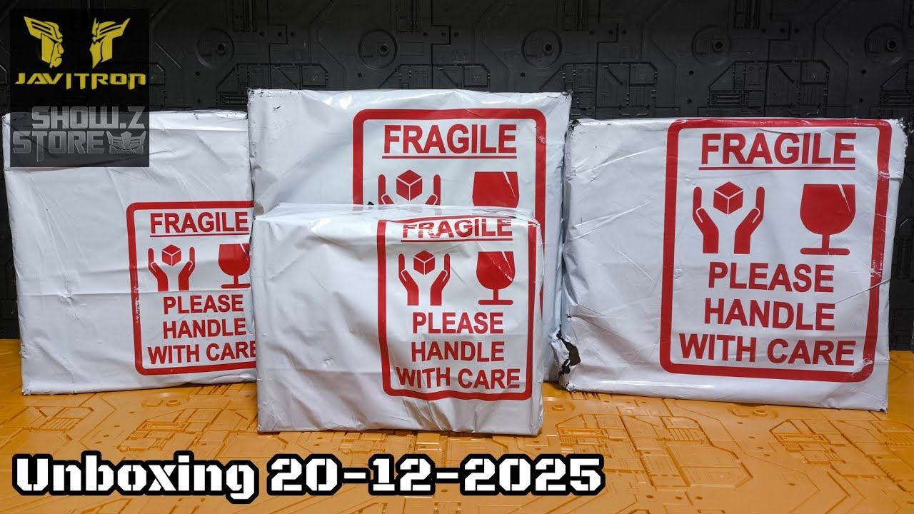 Unboxing 20-12-2025 de Transformers de la tienda @ShowZStore por Javitron Español Masterpiece 