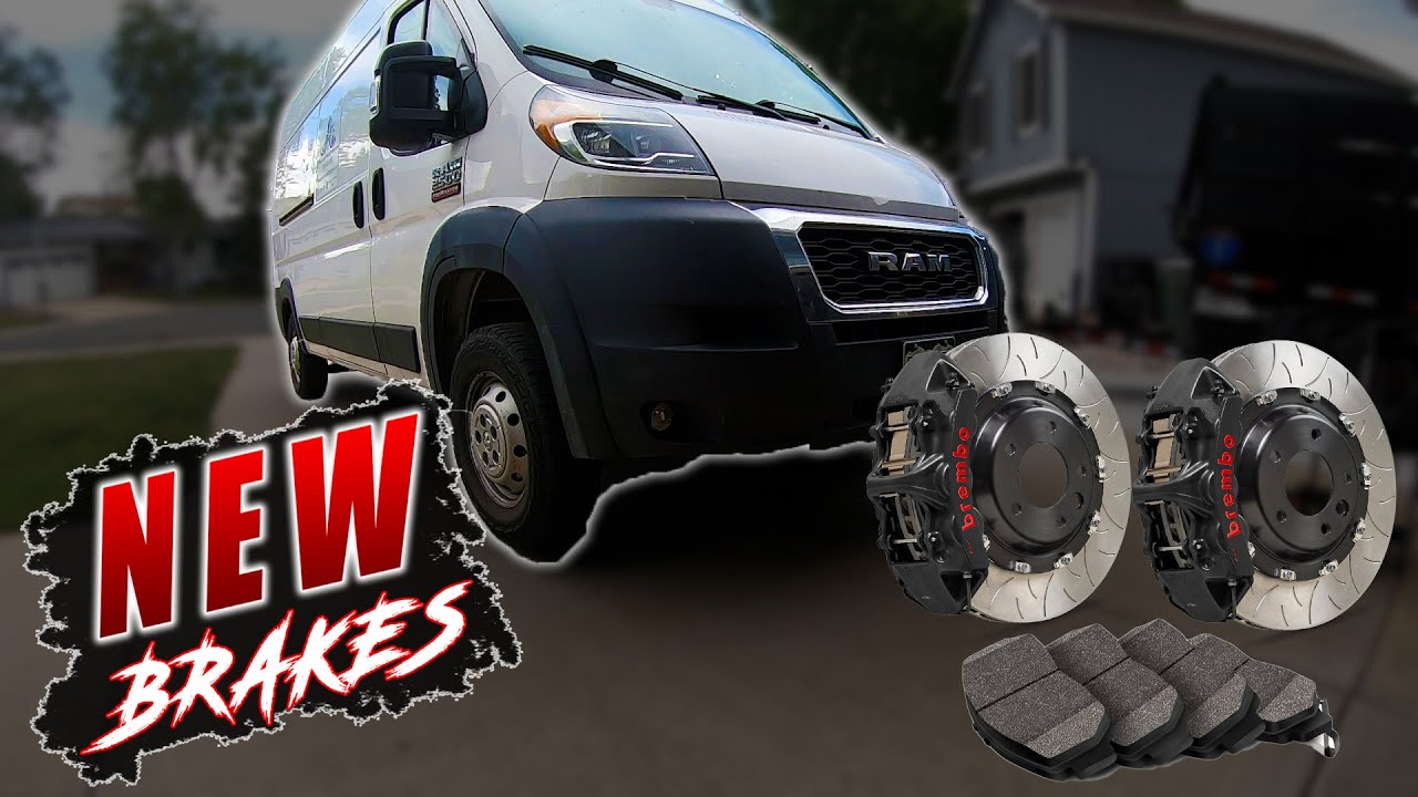 ProMaster Brake Service – Front Pads & Rotors replacement!