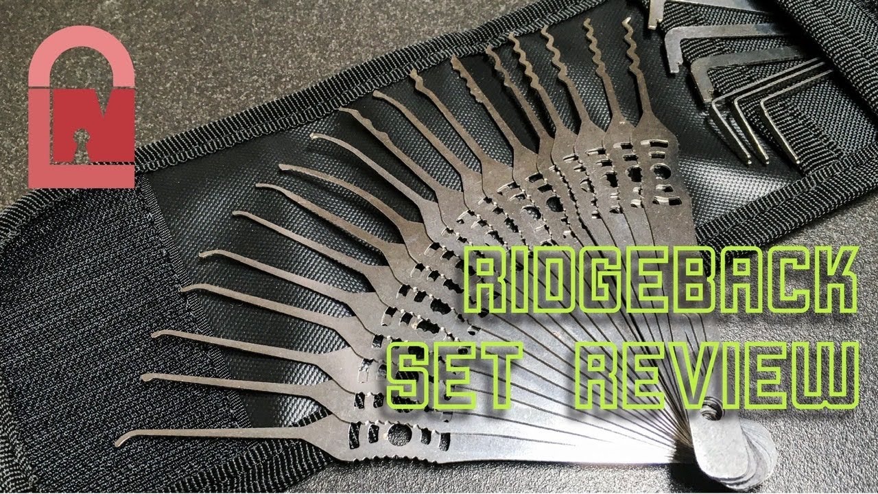 The Ridgeback Set - Law Lock Tools