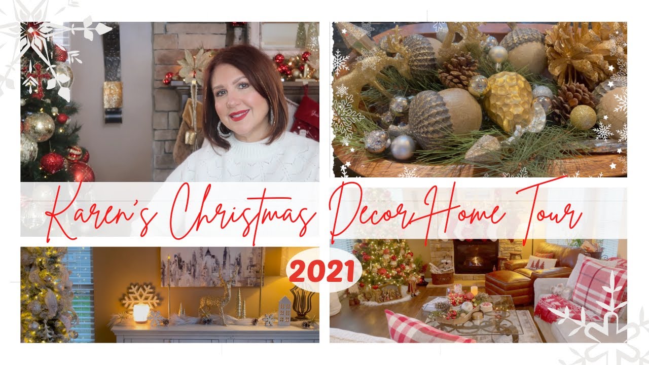 Karen's 🎄Christmas Decor Home Tour | 2021 | The2Orchids