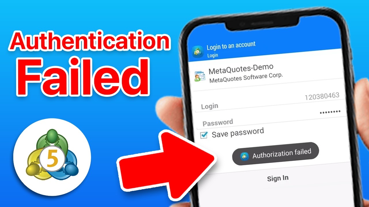 How To Fix MetaTrader 5 Account Login Authorization Failed Issue | Updated Guide