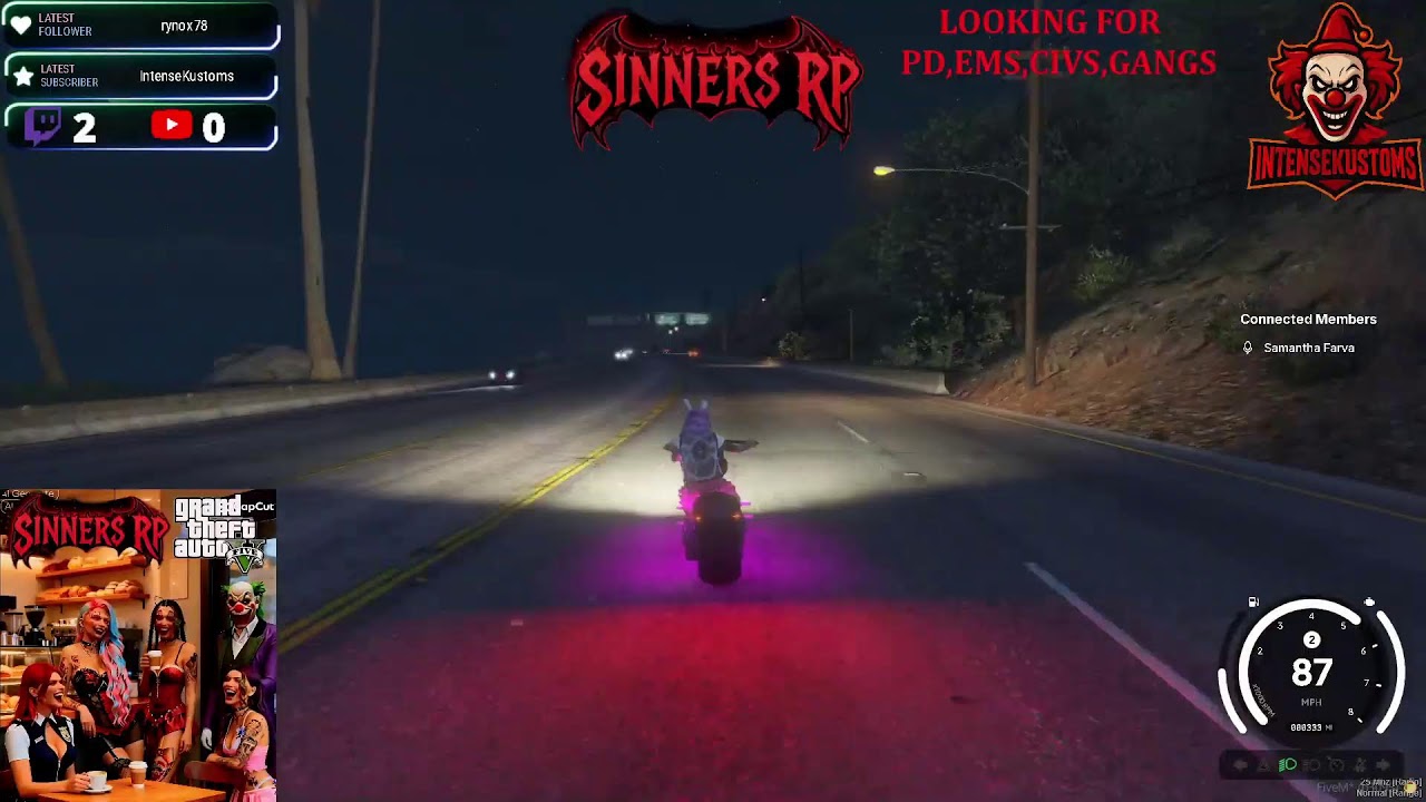 Join the Sin in SinnersRP