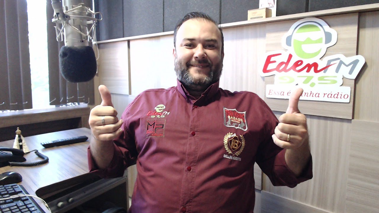 A HORA DO COWBOY PELA RADIO EDEN FM 97,5 DE LUPIONOPOLIS-PARAN&Aacute; COMIGO @jamesbellini ao vivo