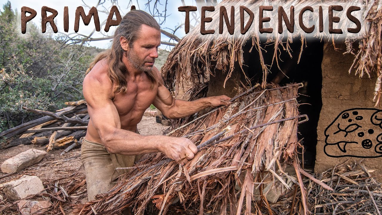 Making a Bark Door for the Adobe Hut (episode 40)