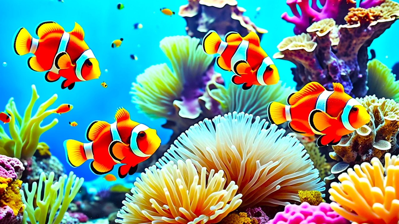 The Best 4K Aquarium - Explore the Stunning World of Sea Jellyfish and Beautiful Coral Reef Fish. #8