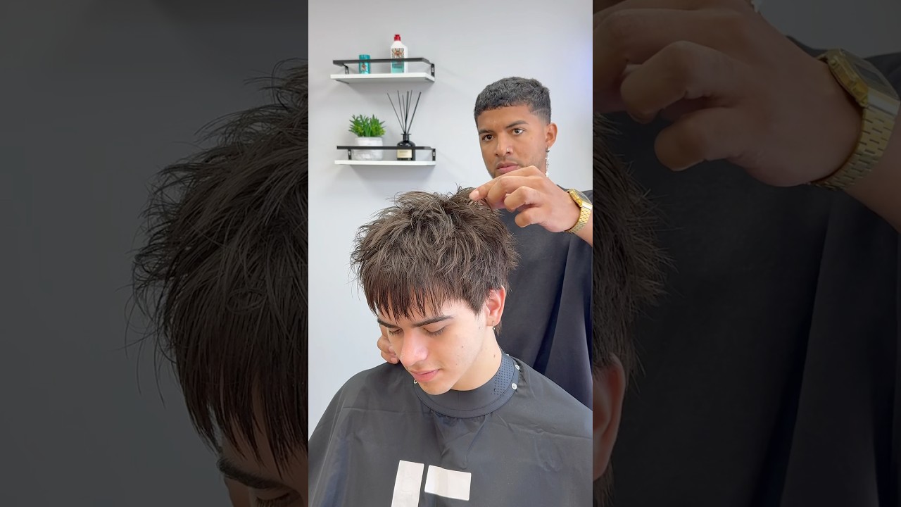 MOD CUT A NAVAJA LIBRE 💈 #modcut #barber #barberiachile #haircut #hairstyle #chile