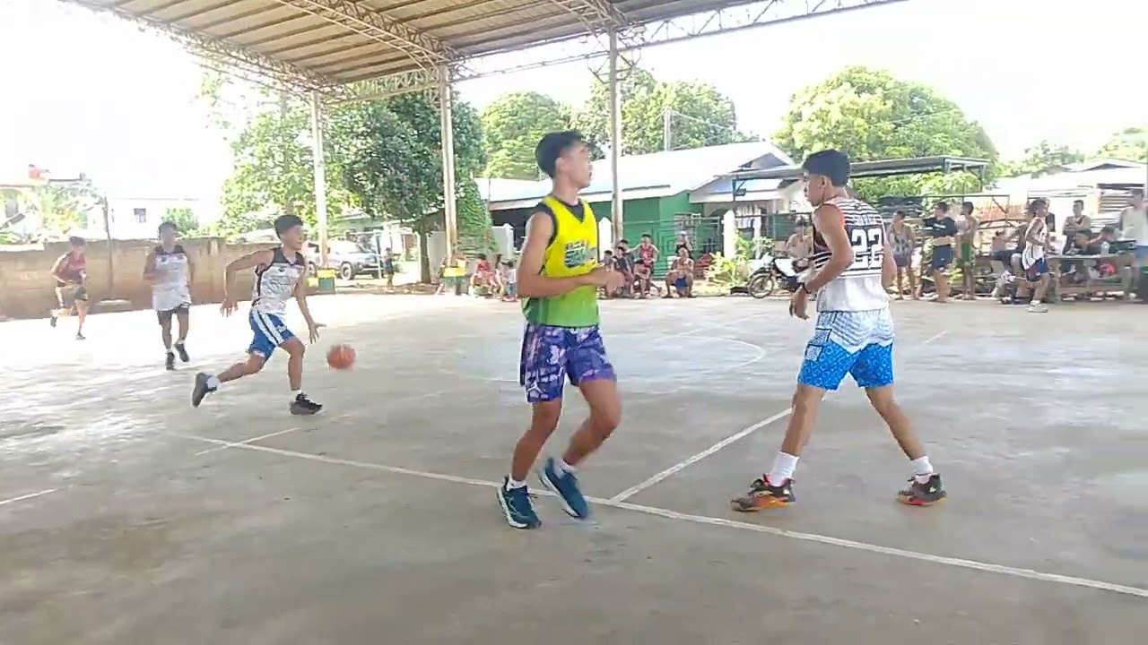 CEZAR BALLERS RUN N GUN vs QUIBONBON 3rd quarter.. @ el salvador