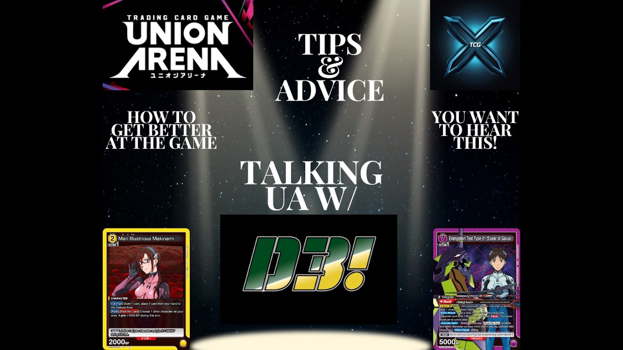 Union Arena TCG - Talking with the D3 Team - Tips, Advice and Ways to Improve at Union Arena