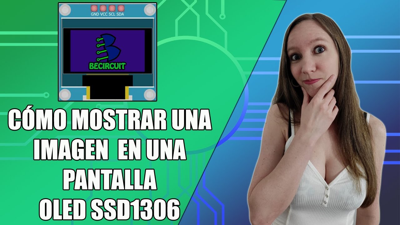 ✅ Cómo mostrar una imagen en una Oled SSD1306 con Arduino y Proteus