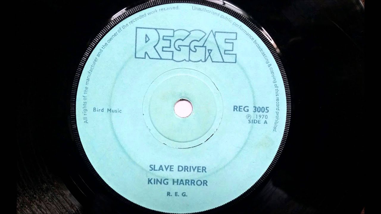 King Horror Slave Driver  - Reggae