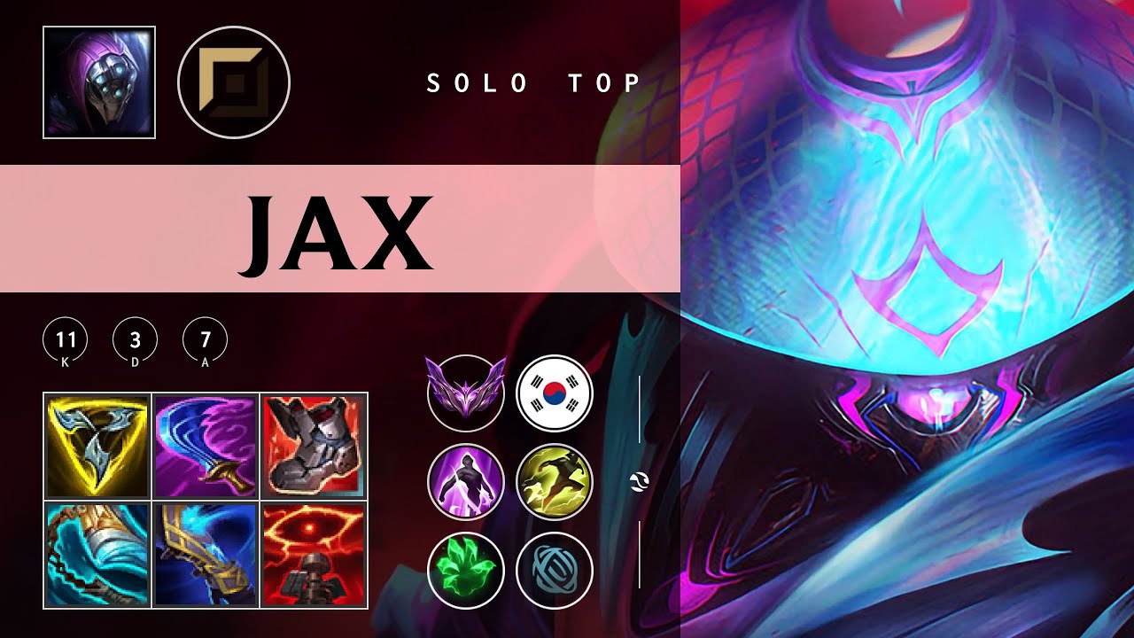 Jax Top vs Pantheon - KR Master Patch 25.23