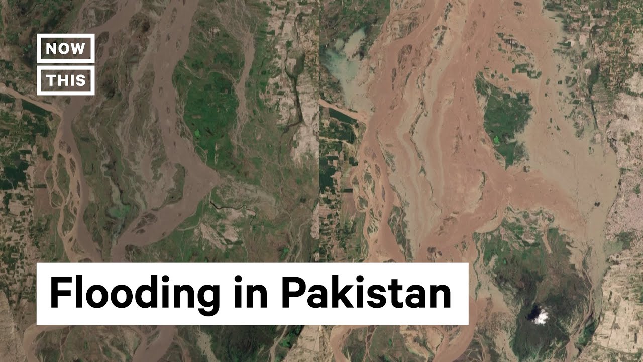 Satellite Imagery Shows Extent of Damages From Flooding in Pakistan