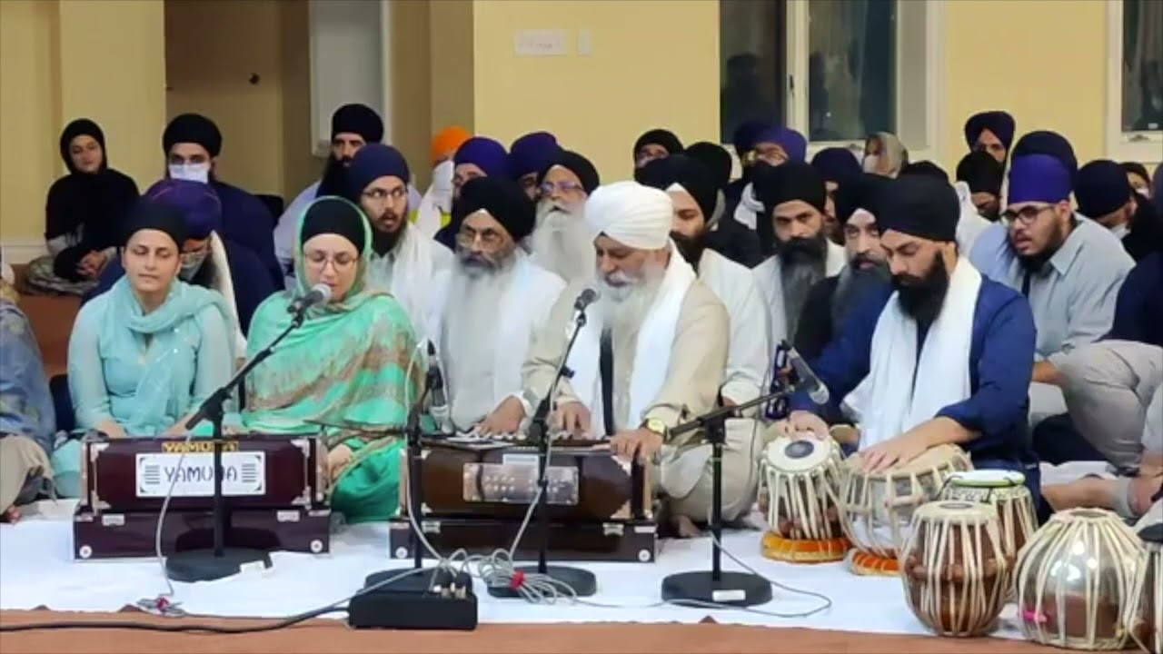 New Jersey Akhand Keertan - Bhai Tejinderpal Singh Jee Doola Jee - 12.25.2021