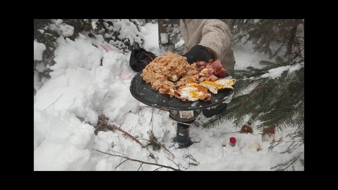 Below freezing biscuits and gravy!