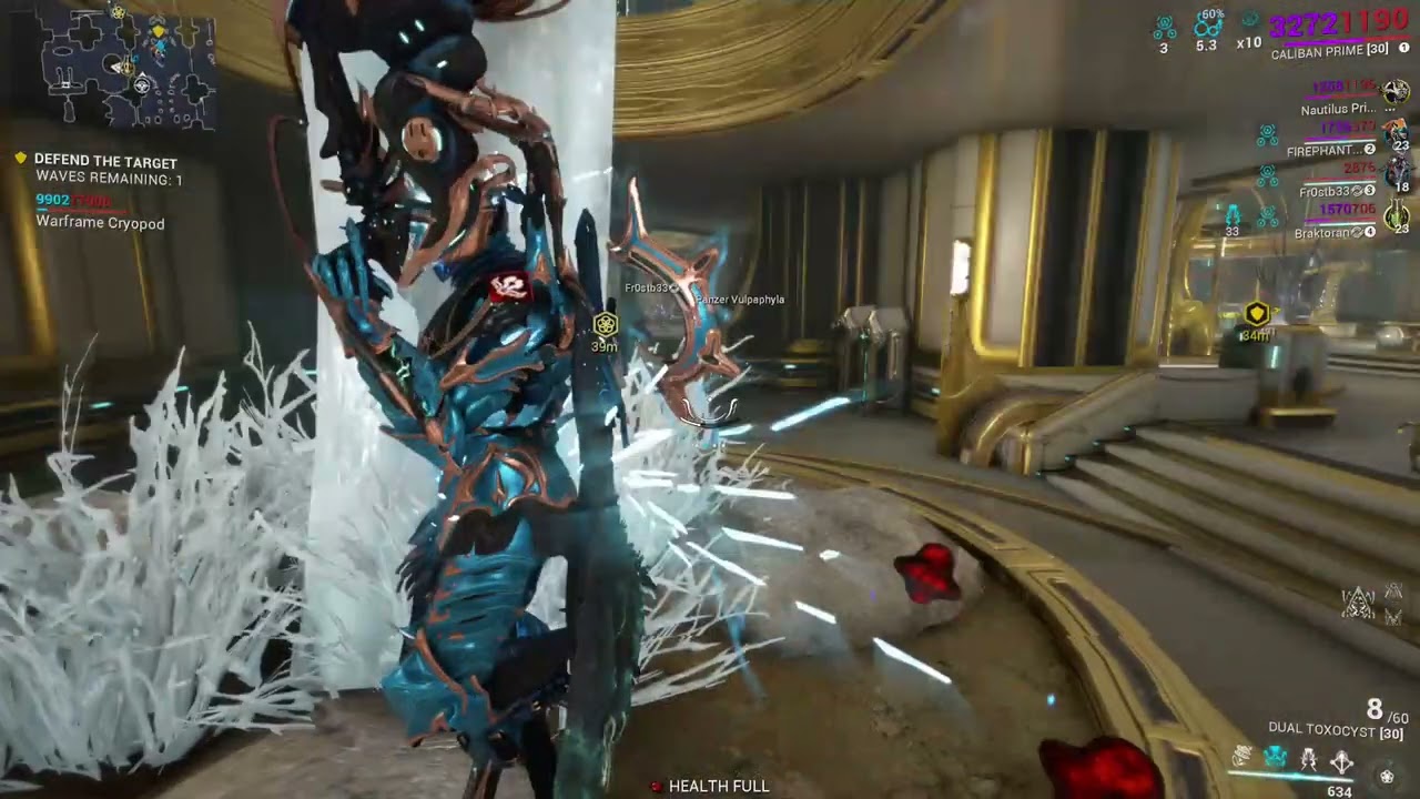 Warframe the old peace grind and leveling up Warframes