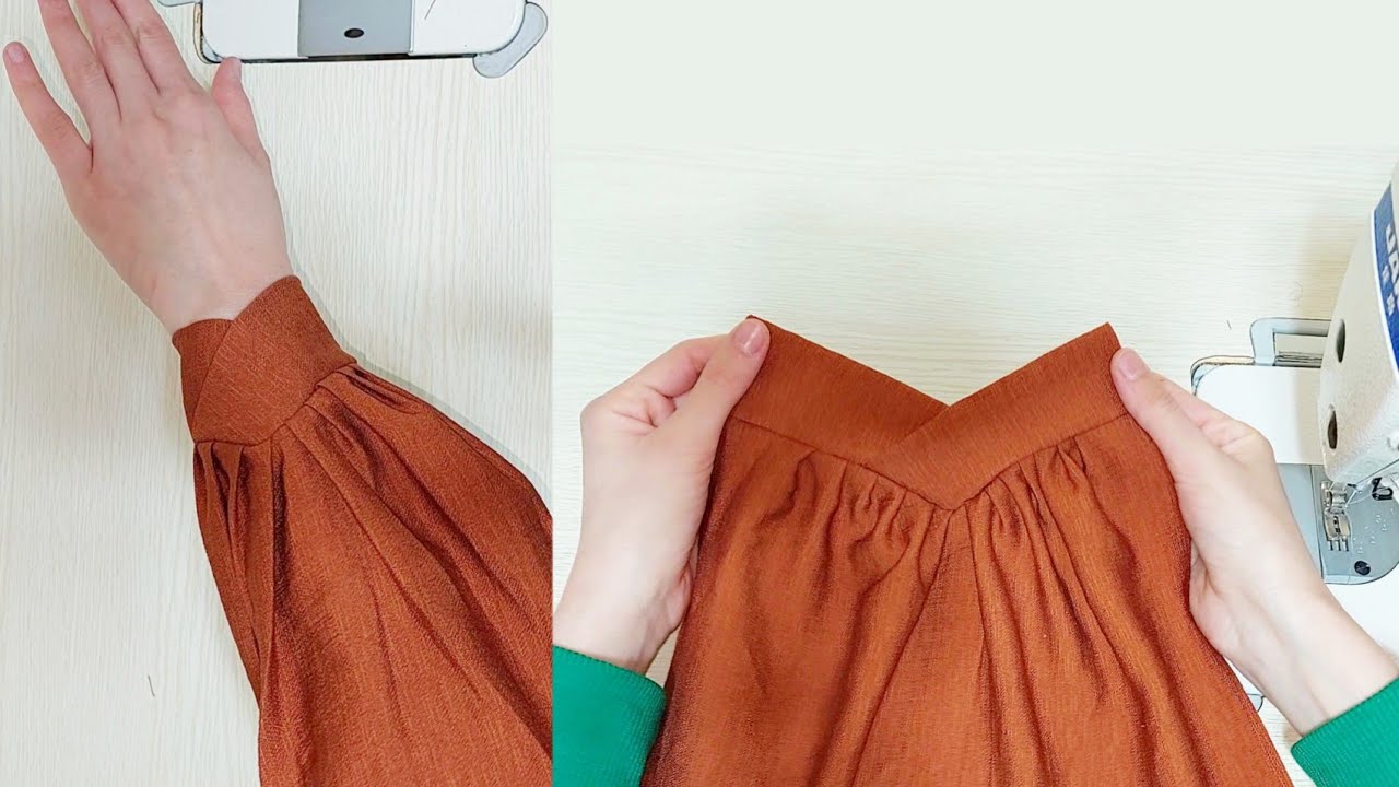 Mastering Cuff Sleeves 🌟 A Beginner's Tutorial on Cutting and Stitching with Style