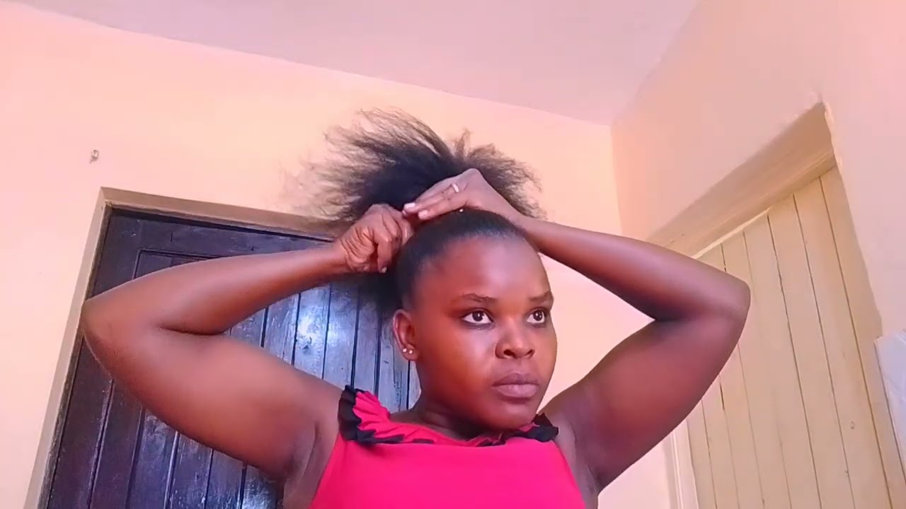 ELEGANT  NATURAL DONUTS HAIRSTYLE U WOULD WISH TO SET🥰