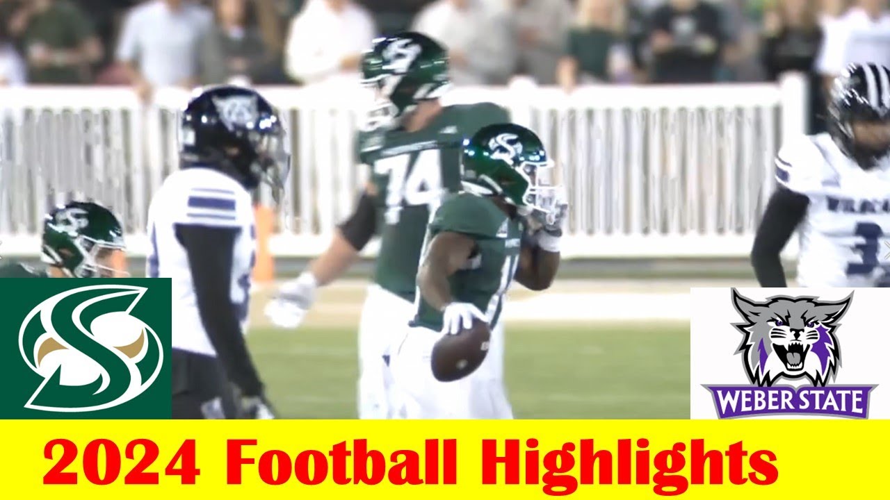 Weber State vs Sacramento State Football Game Highlights 10 19 2024