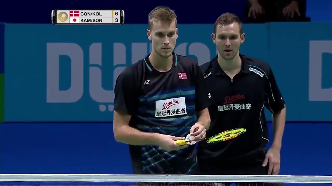 HD 2016 Dubai Superseries Finals SF MD CONRAD PETERSEN KOLDING vs KAMURA SONODA