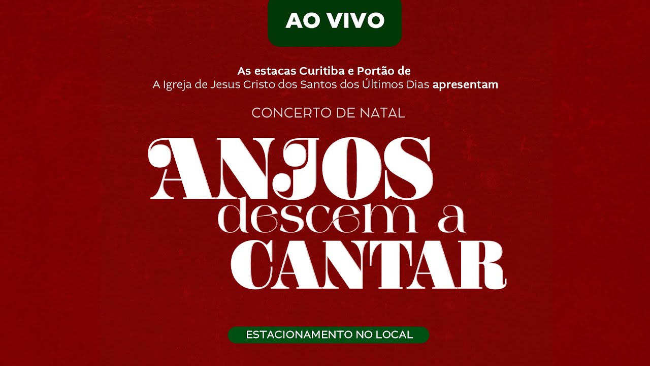 Assista ao vivo | Concerto de Natal: Anjos Descem a Cantar