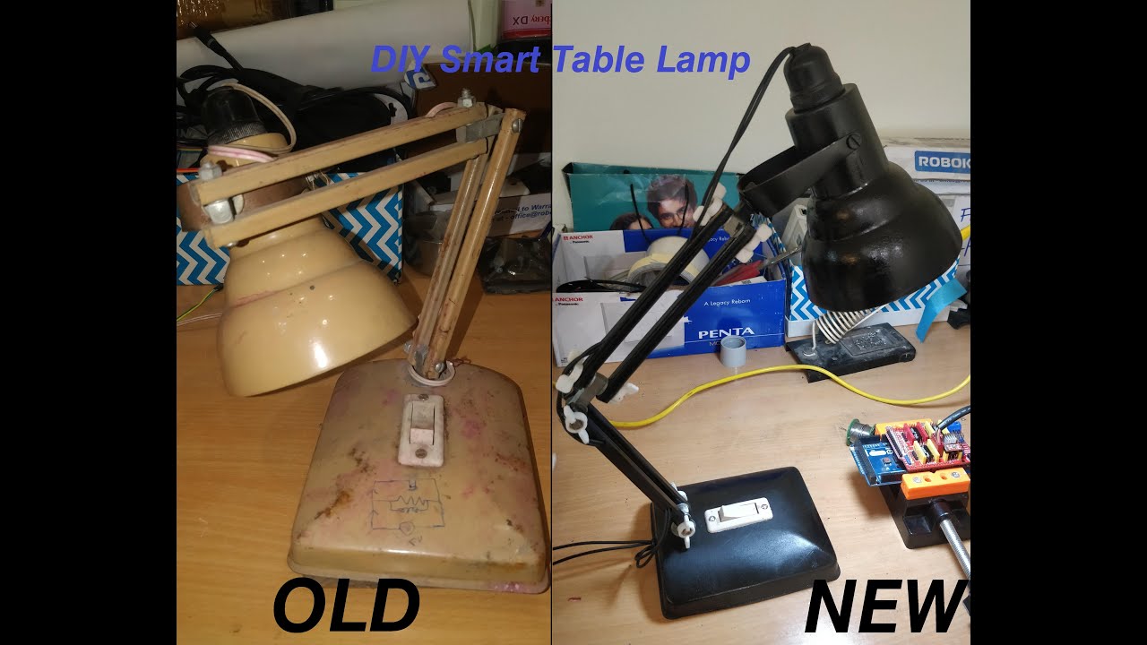 DIY Smart Table Lamp | Lamp Restoration | टेबल  लैंप को नया कैसे बनाये