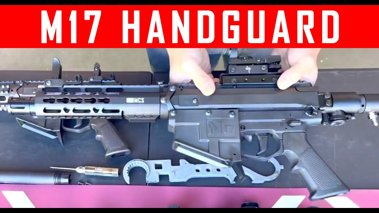 Цевье для пейнтбольного маркера Valken M17 Milsig M17 и установка на индивидуальные пейнтбольные ...