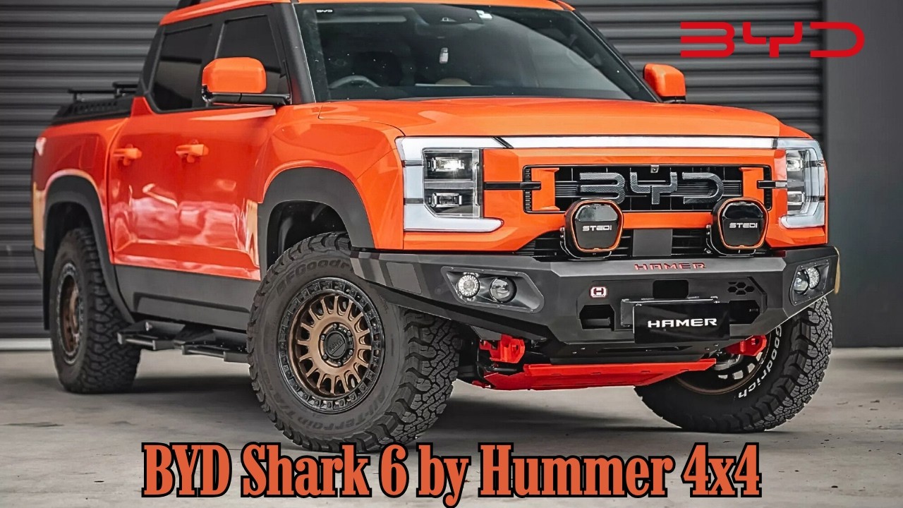 Быстрее, чем раптор? 🦈⚡ | BYD Shark 6: Революционный гибридный пикап мощностью 430 л.с. — подробн...