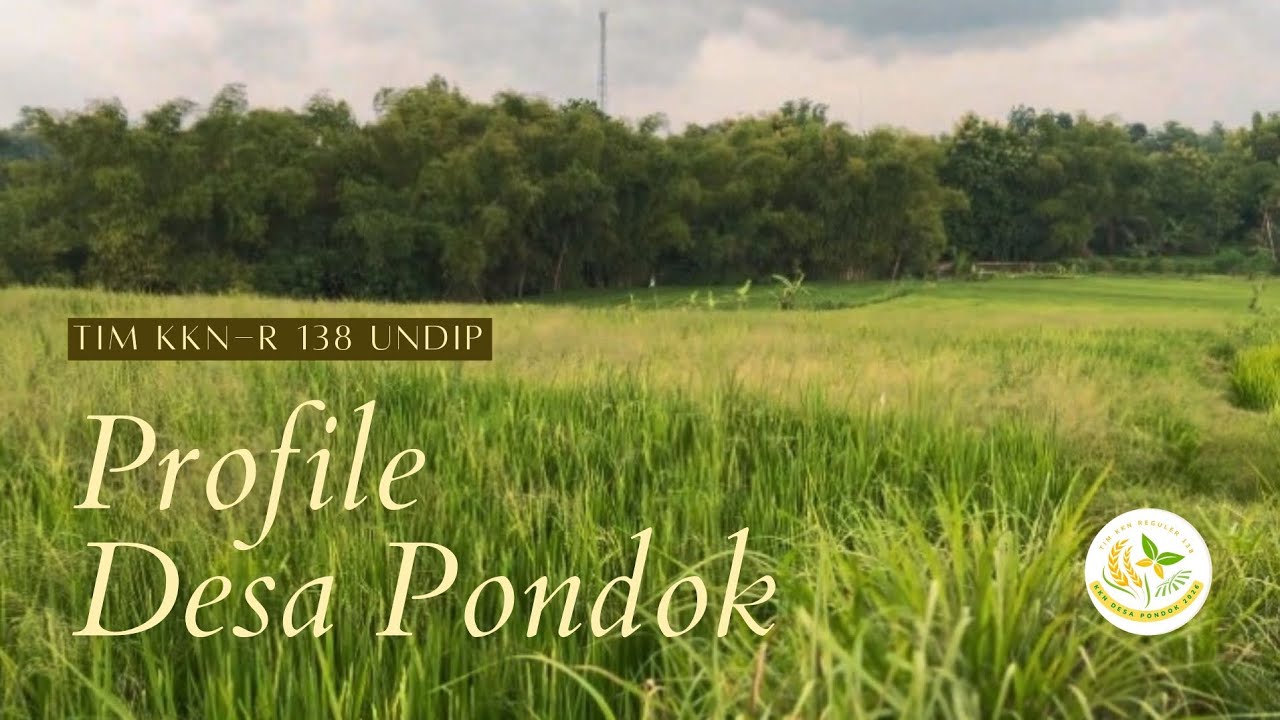 Video Profile Desa Pondok Kecamatan Ngadirojo Kabupaten Wonogiri - Tim KKN-R 138 Undip 2026