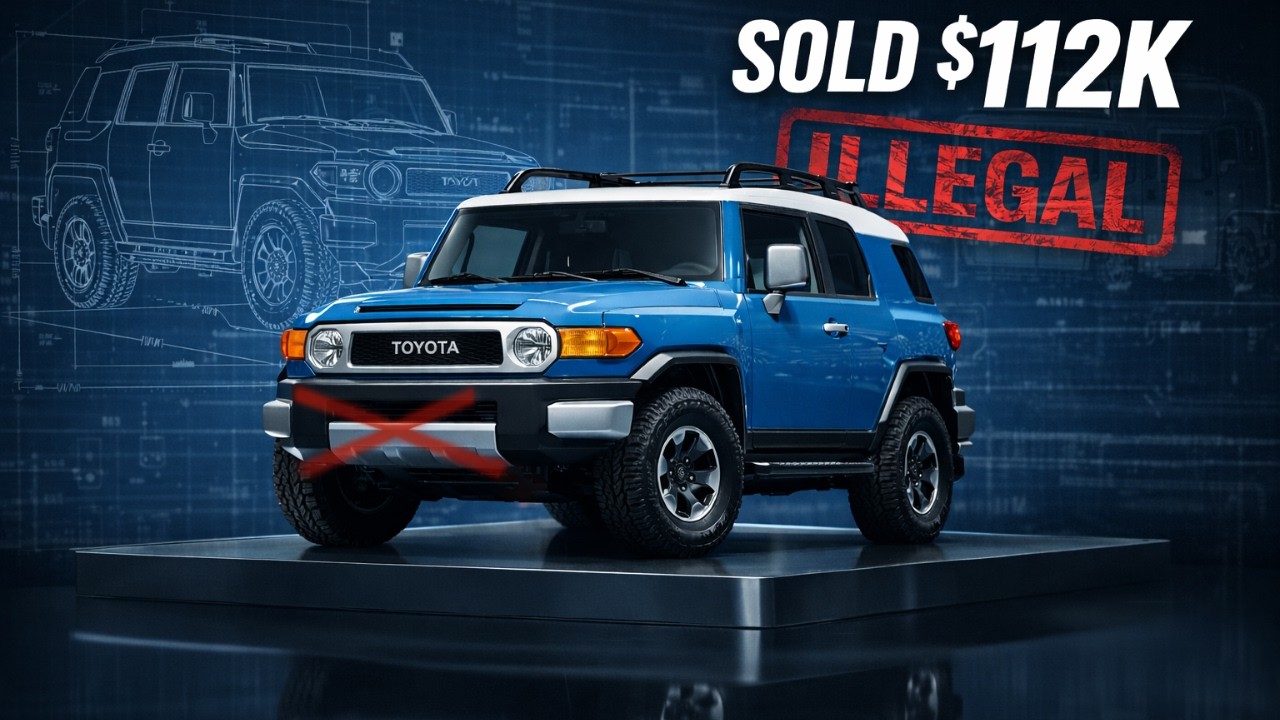 Why This $112,000 Toyota is Illegal to Build Today