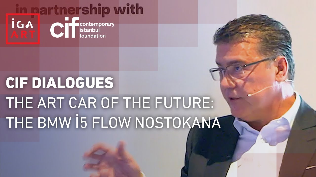 CIF DIALOGUES | The Art Car of the Future: THE BMW i5 FLOW NOSTOKANA